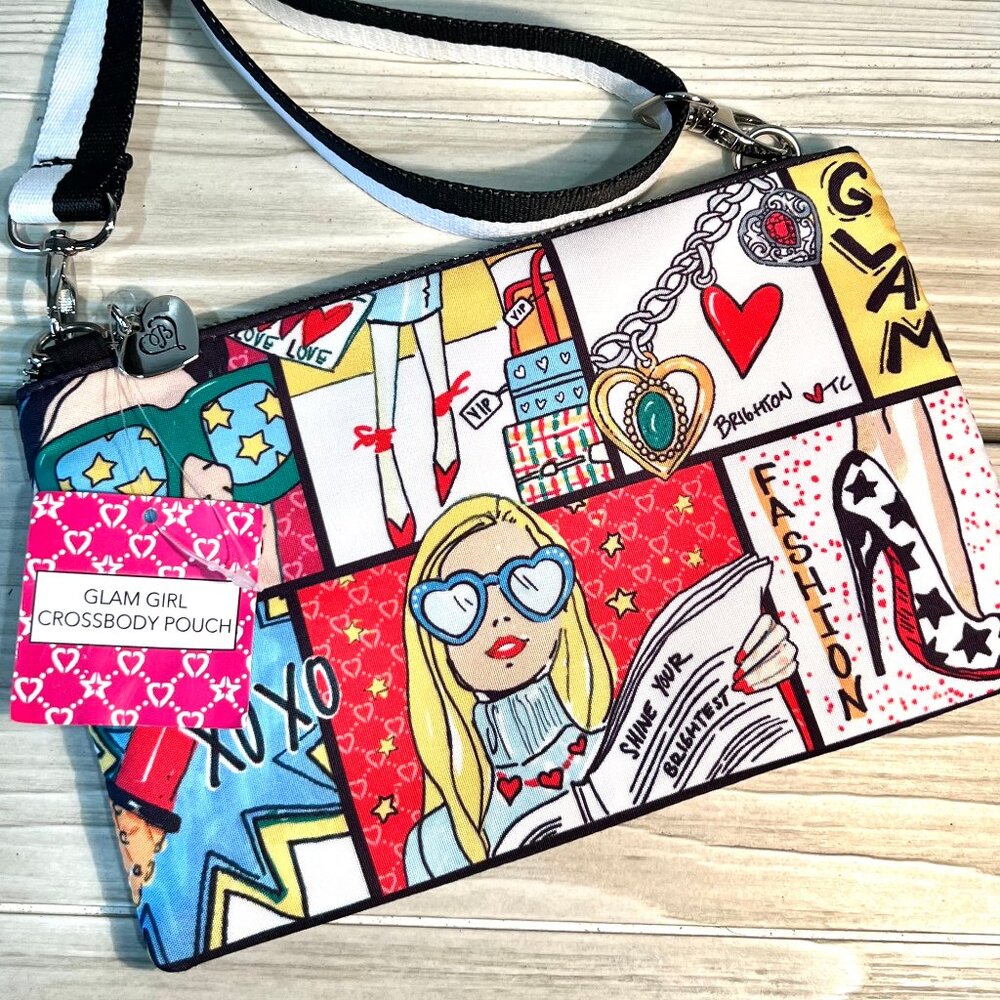 Brighton Tom Clancy Glam Girl Crossbody Pouch FINAL MARKDOWN